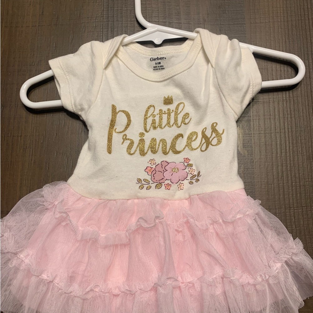 Little princess onesie with tutu